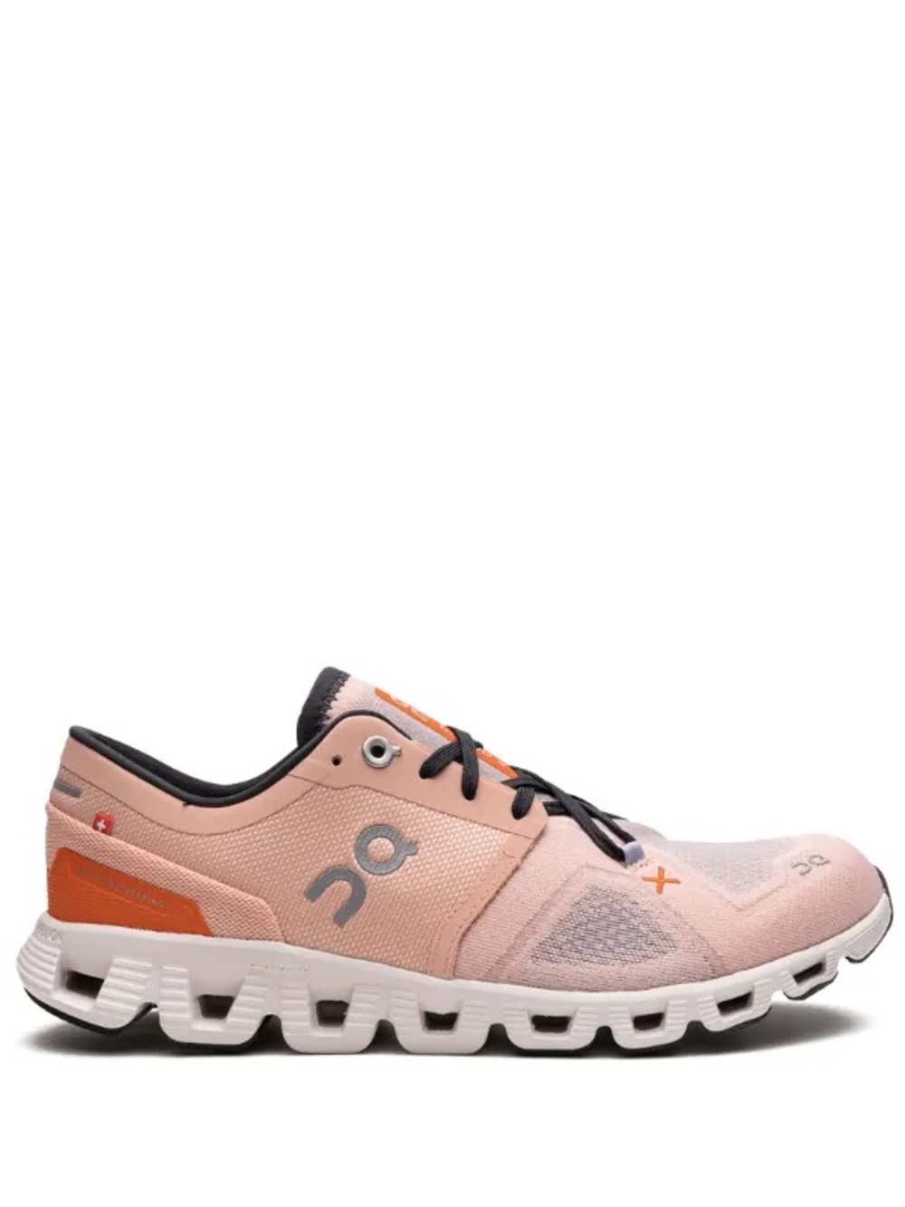 On Cloud X 3 "Rose/Sand" sneakers